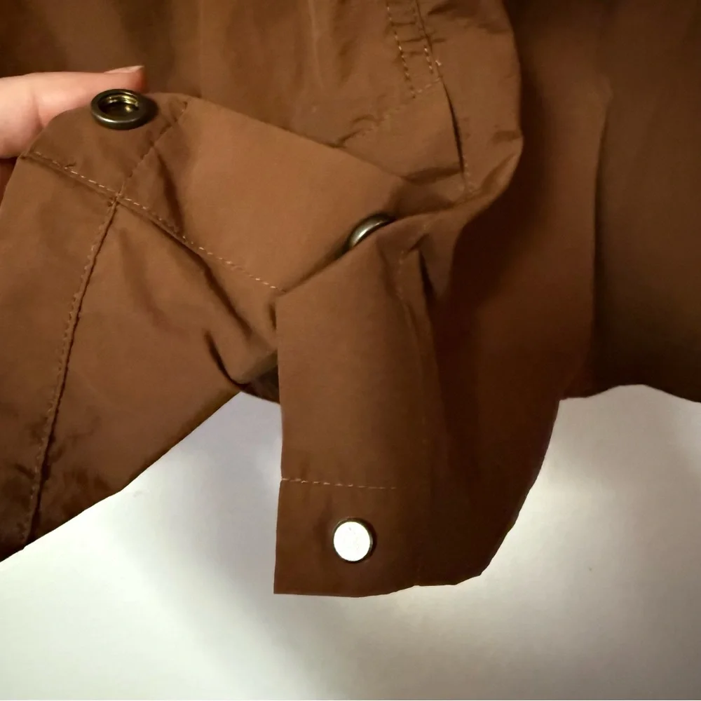 Eileen Fisher Lightweight Organic Cotton Nylon Zip Jacket | Petite Small | EUC - Picture 7 of 9